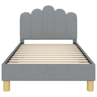 Rám Postele Pro Děti S Čelem Textil
