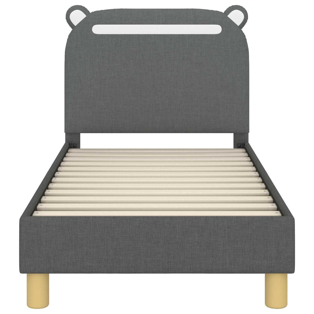 Rám Postele Pro Batole S Čelem Textil