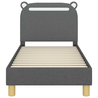 Rám Postele Pro Batole S Čelem Textil