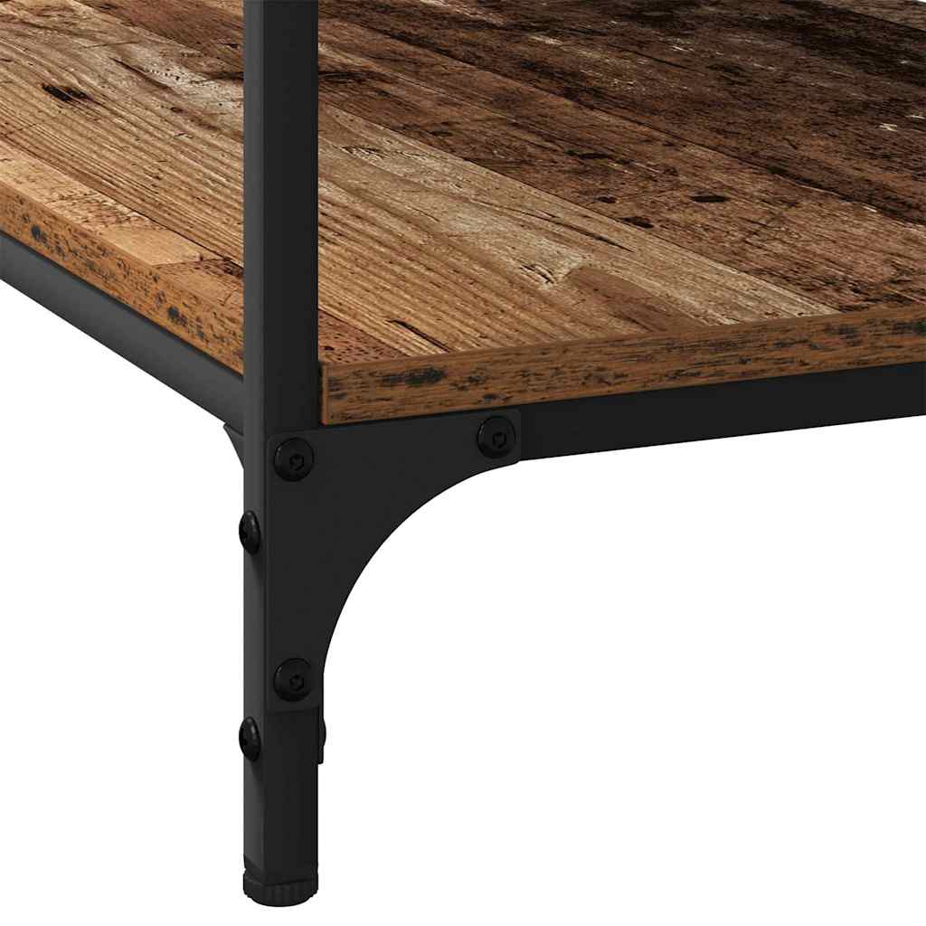 Konferenční Stolek Staré Dřevo 80 X 50 X 40 Cm Kompozitní Dřevo