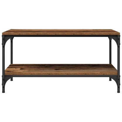 Konferenční Stolek Staré Dřevo 80 X 50 X 40 Cm Kompozitní Dřevo