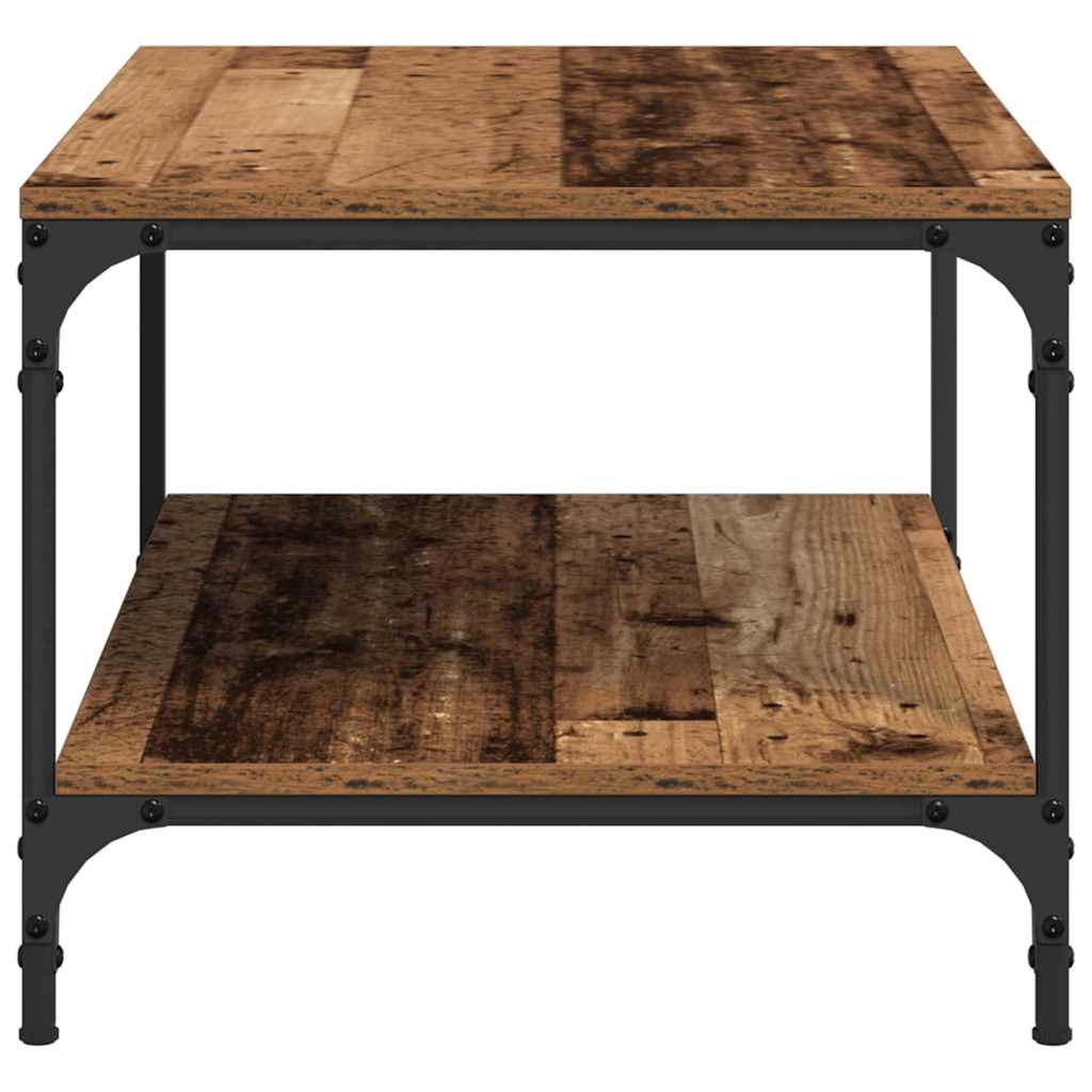 Konferenční Stolek Staré Dřevo 80 X 50 X 40 Cm Kompozitní Dřevo