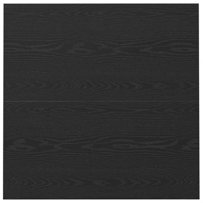 Konferenční Stolek Černý Dub 100 X 100 X 40 Cm Kompozitní Dřevo