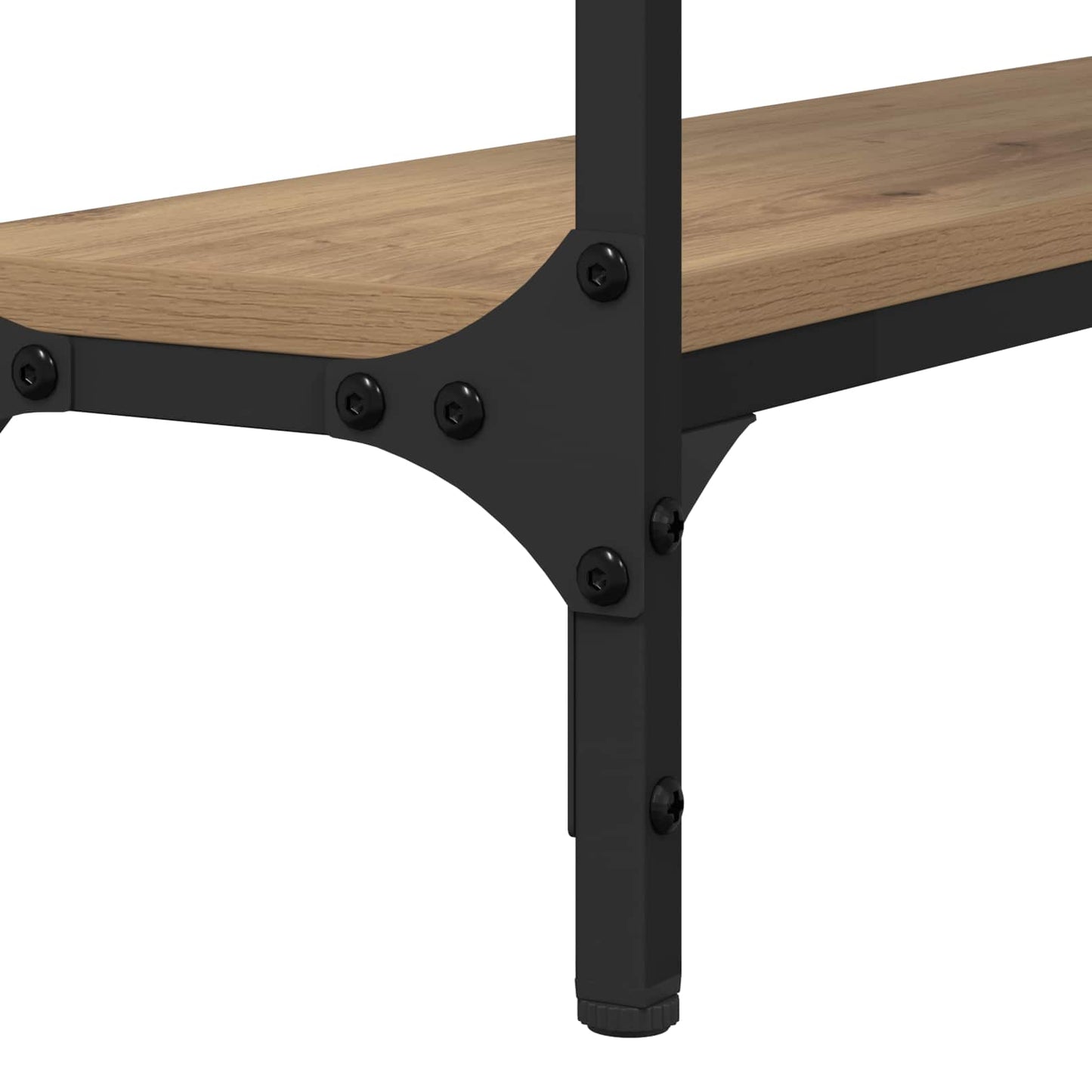 Konzolový Stolek Artisanový Dub 100 X 22,5 X 75 Cm