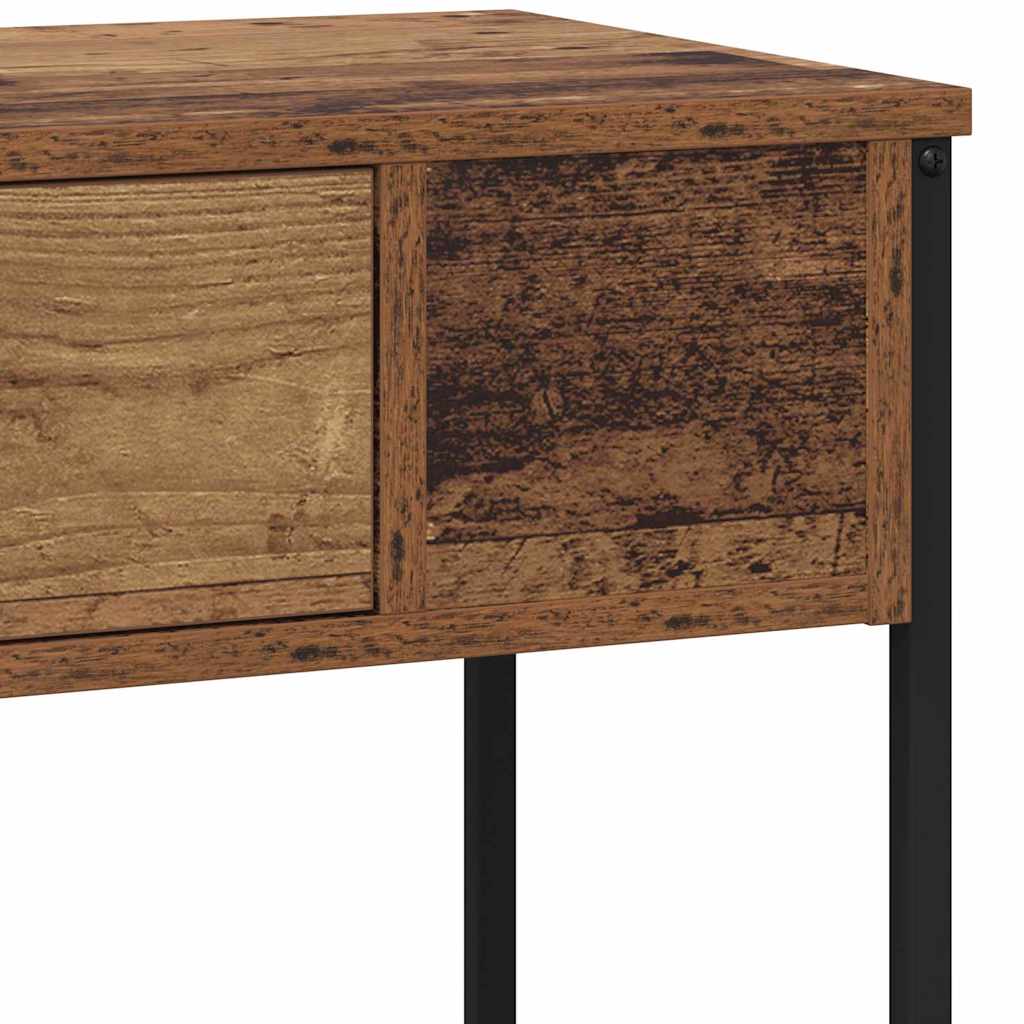 Konzolový Stolek Staré Dřevo 100 X 34.5 X 75 Cm