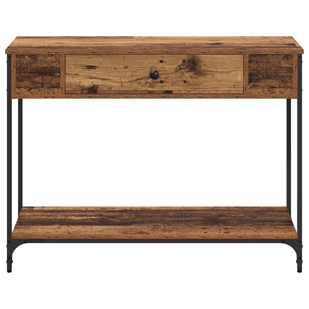 Konzolový Stolek Staré Dřevo 100 X 34.5 X 75 Cm