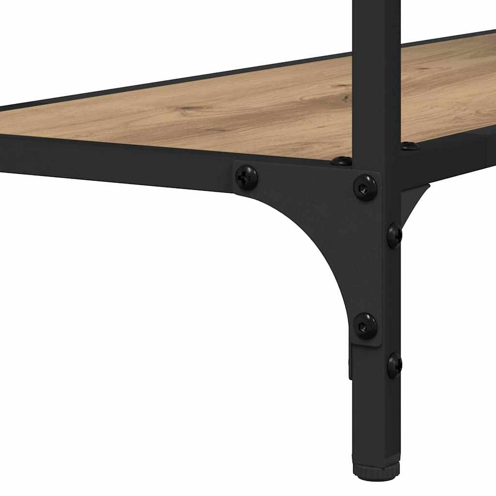 Konzolový Stolek Dub Artisan 101 X 30.5 X 75 Cm