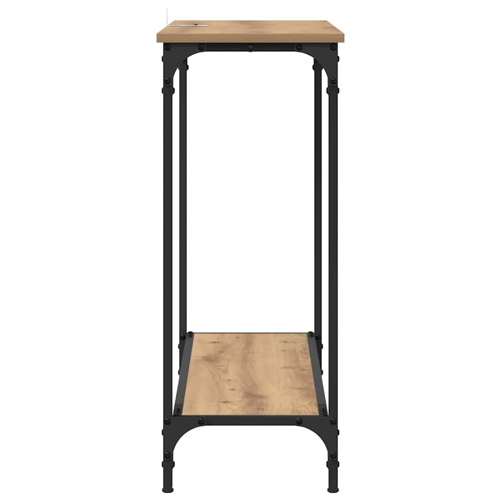 Konzolový Stolek Dub Artisan 101 X 30.5 X 75 Cm