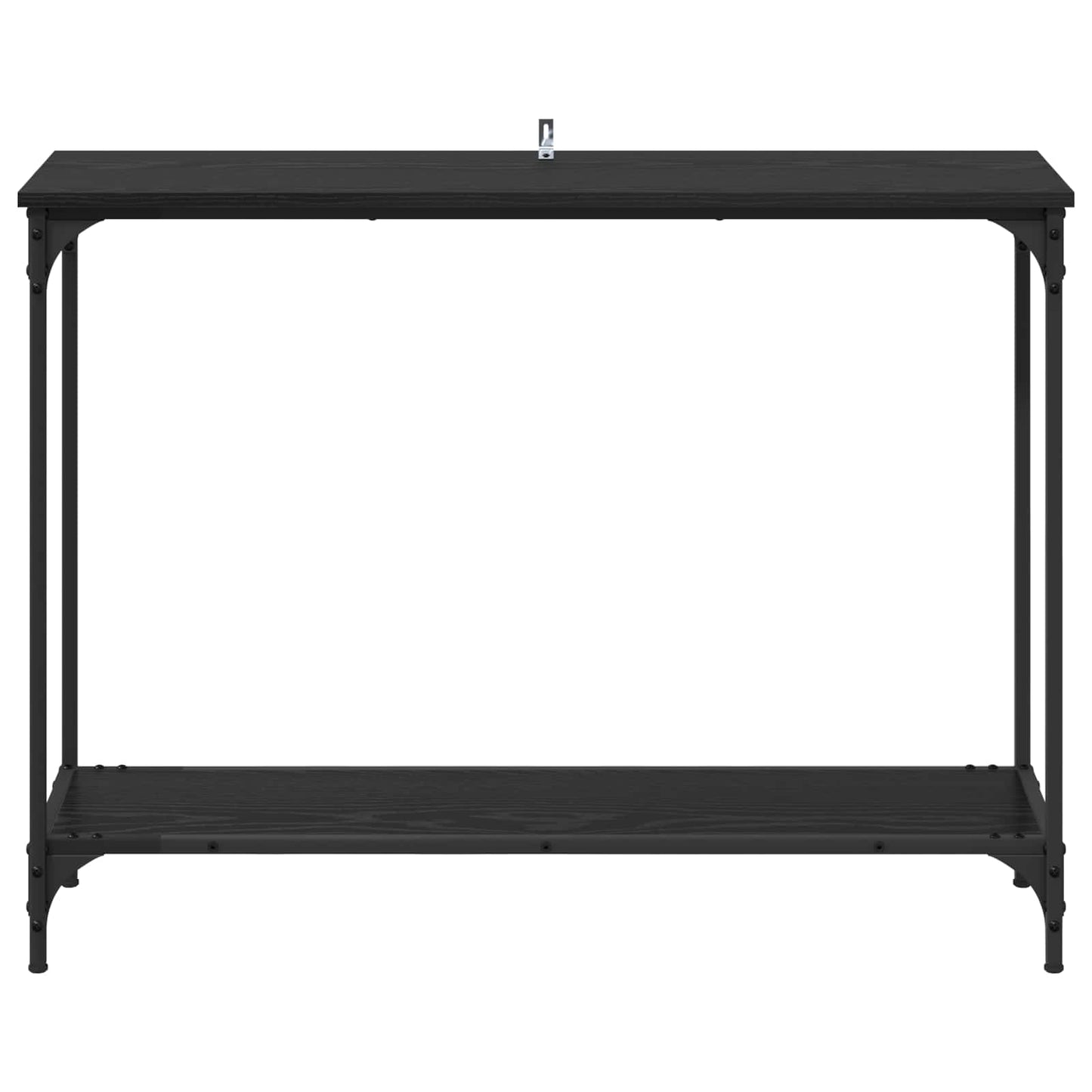 Konzolový Stolek Černý Dub 101 X 30.5 X 75 Cm Kompozitní Dřevo