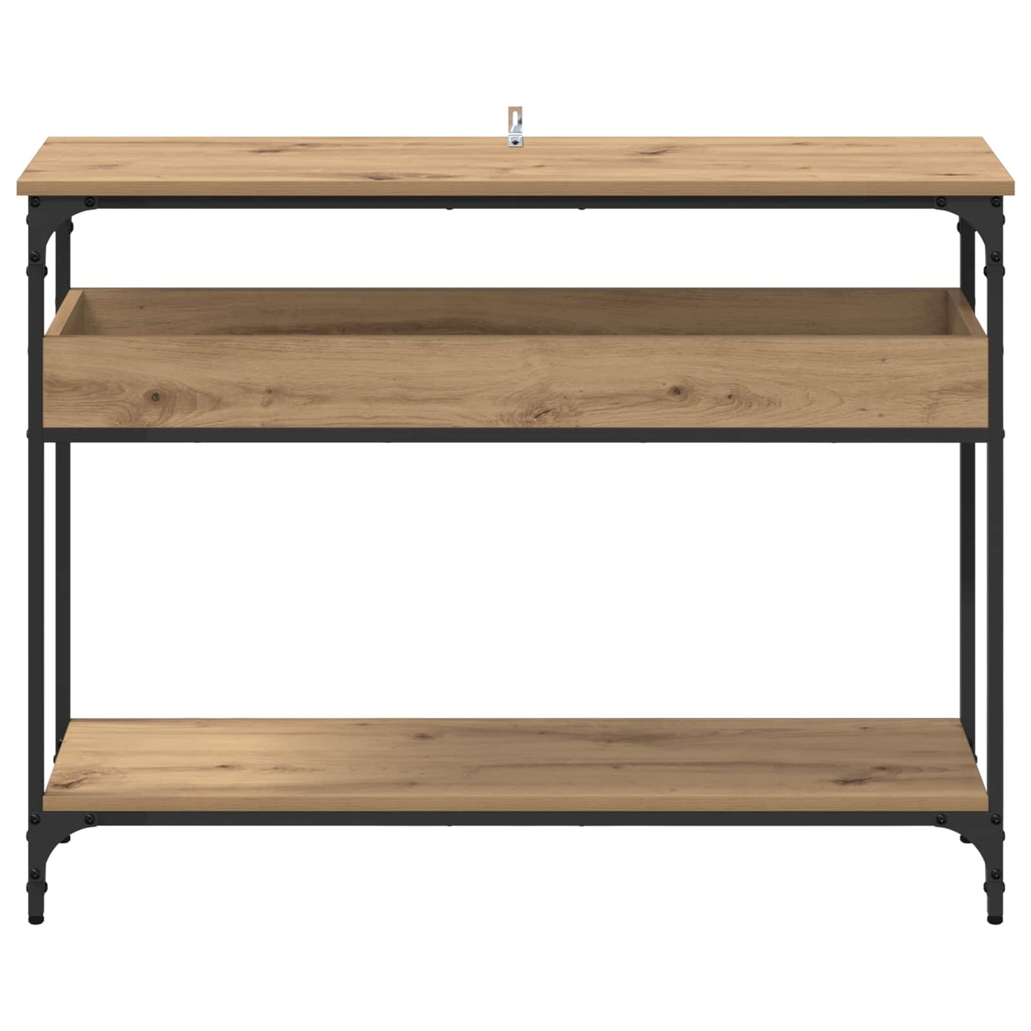 Konzolový Stolek Dub Artisan 100 X 29 X 75 Cm Kompozitní Dřevo