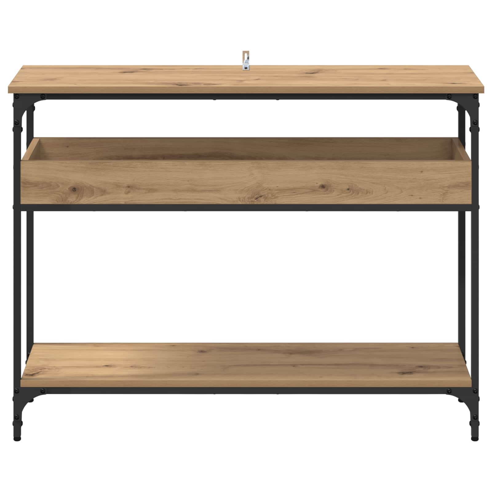 Konzolový Stolek Dub Artisan 100 X 29 X 75 Cm Kompozitní Dřevo
