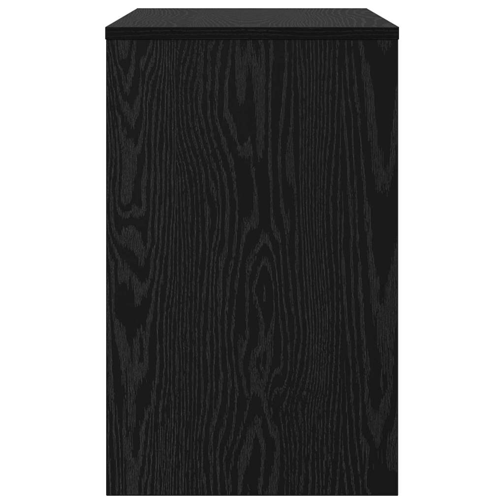 Konferenční Stolek 3 Pcs Černý Dub 60 X 35 X 56 Cm