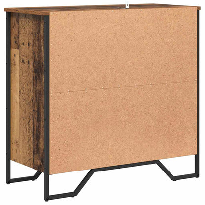 Servírovací Skříň Staré Dřevo 78 X 35 X 74.5 Cm