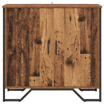 Servírovací Skříň Staré Dřevo 78 X 35 X 74.5 Cm