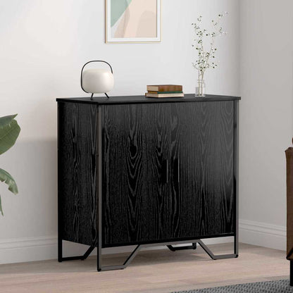 Servírovací Skříň Černý Dub 78 X 35 X 74.5 Cm