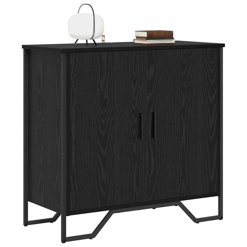 Servírovací Skříň Černý Dub 78 X 35 X 74.5 Cm