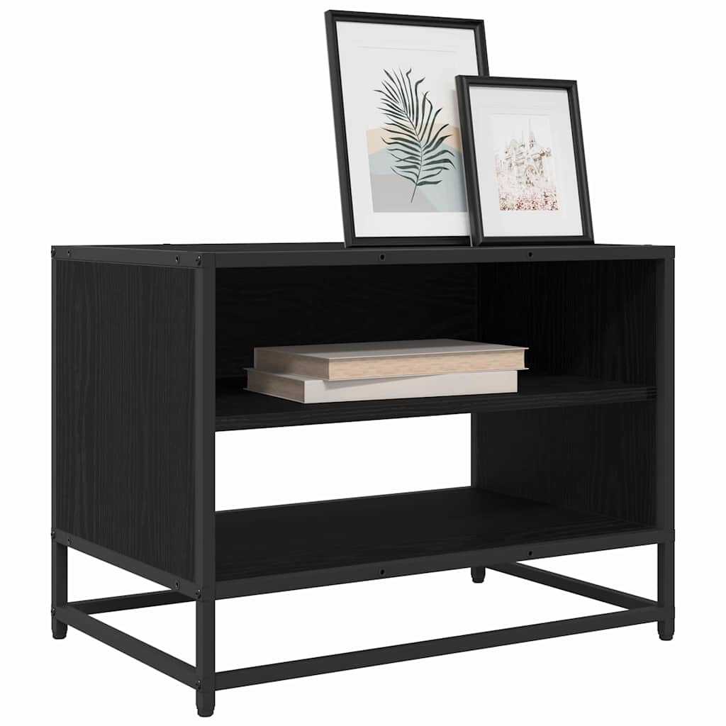 Tv Jednotky 61 X 40 X 46 Cm Černý Dub Kompozitní Dřevo