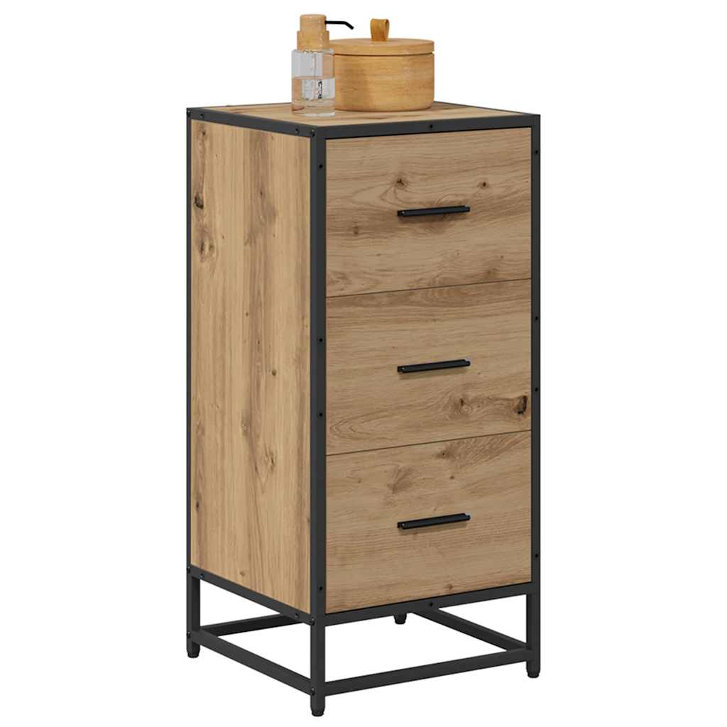 Servírovací Skříň Artisanový Dub 35.5 X 35 X 76 Cm