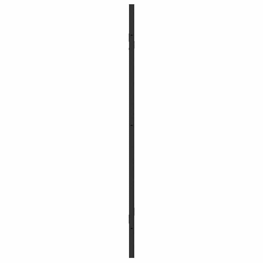 Závěs Pro Sprchu Černá 130 X 138 Cm Esg Sklo A Hliník