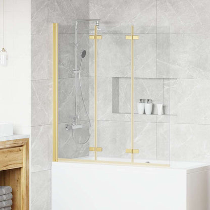 Skládací Sprchový Kout 130 X 138 Cm Esg Sklo A Hliník