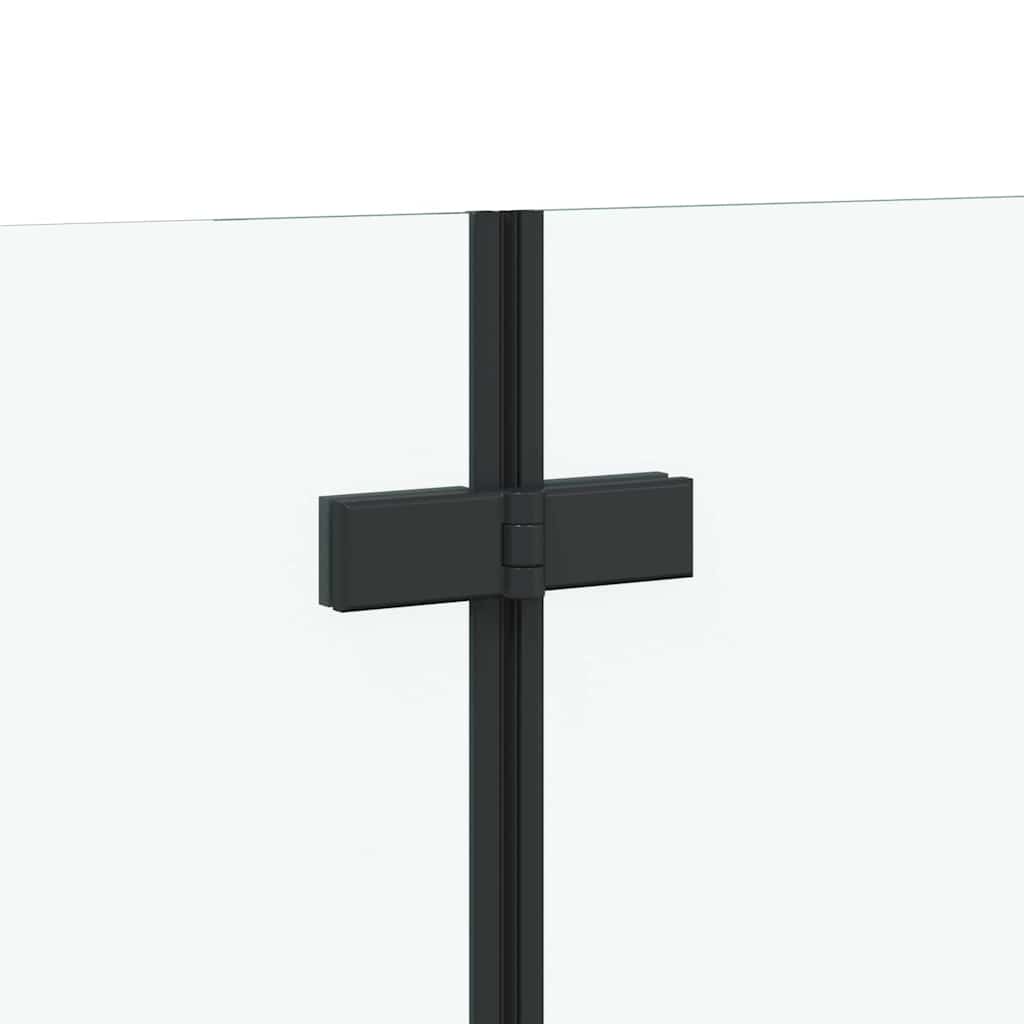 Koupelnové Zástěny Geometrický Černá 120 X 67 X 129 Cm