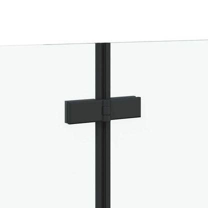 Koupelnové Zástěny Geometrický Černá 120 X 67 X 129 Cm