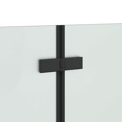 Skládací Sprchový Kout 130 X 138 Cm Esg Sklo A Hliník