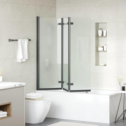 Skládací Sprchový Kout 130 X 138 Cm Esg Sklo A Hliník
