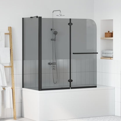 Skládací Sprchový Rám Tmavě Průhledné 120 X 67 X 129 Cm