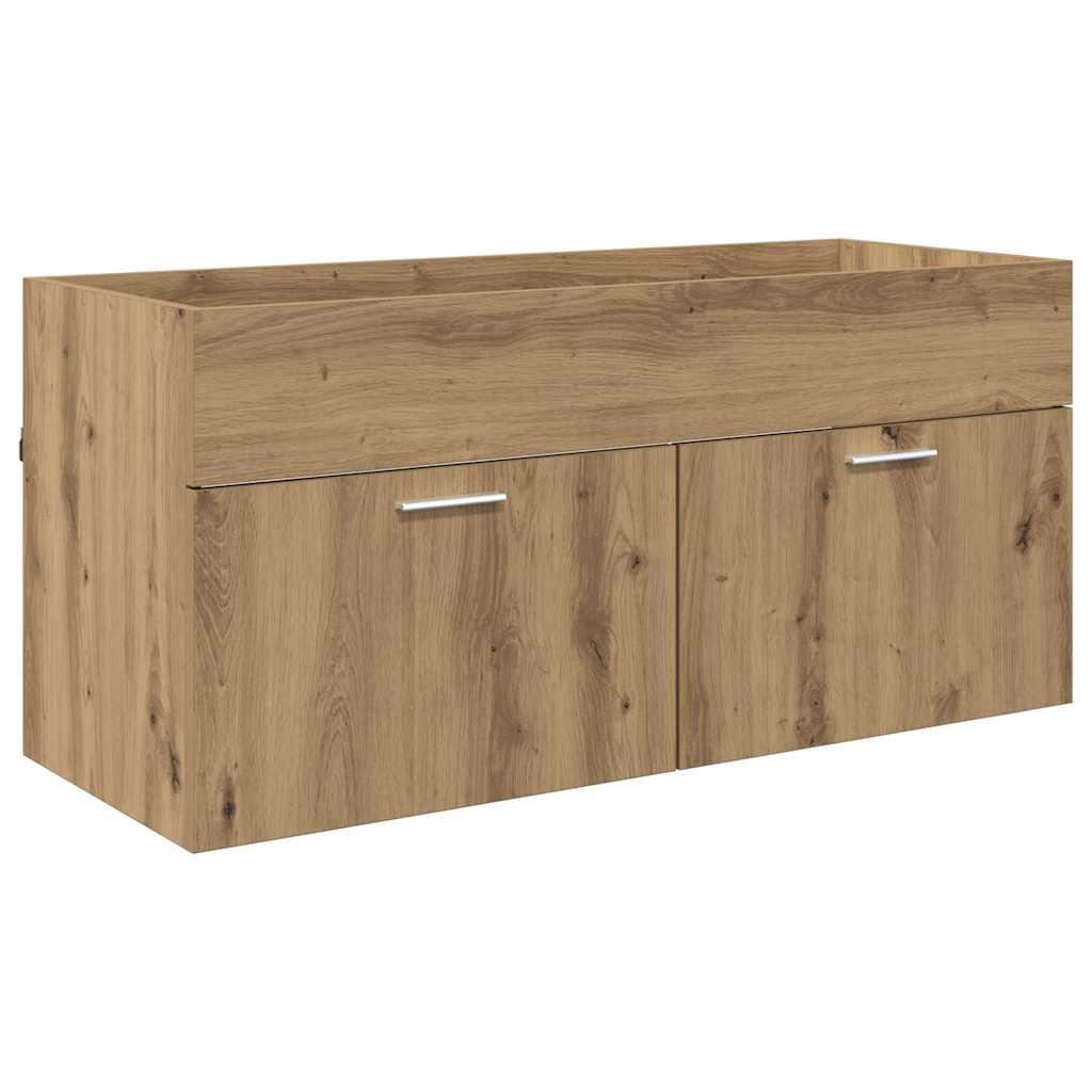 Skříňka Pod Umyvadlo Artisanový Dub Kompozitní Dřevo