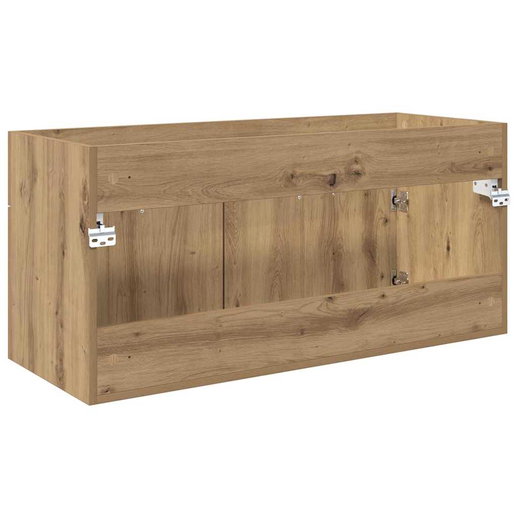 Skříňka Pod Umyvadlo Artisanový Dub Kompozitní Dřevo