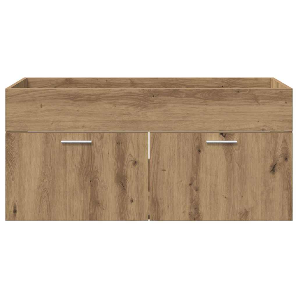 Skříňka Pod Umyvadlo Artisanový Dub Kompozitní Dřevo
