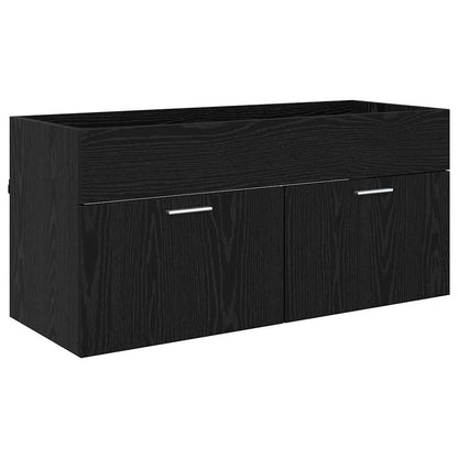 Skříňka Pod Umyvadlo Černý Dub Kompozitní Dřevo