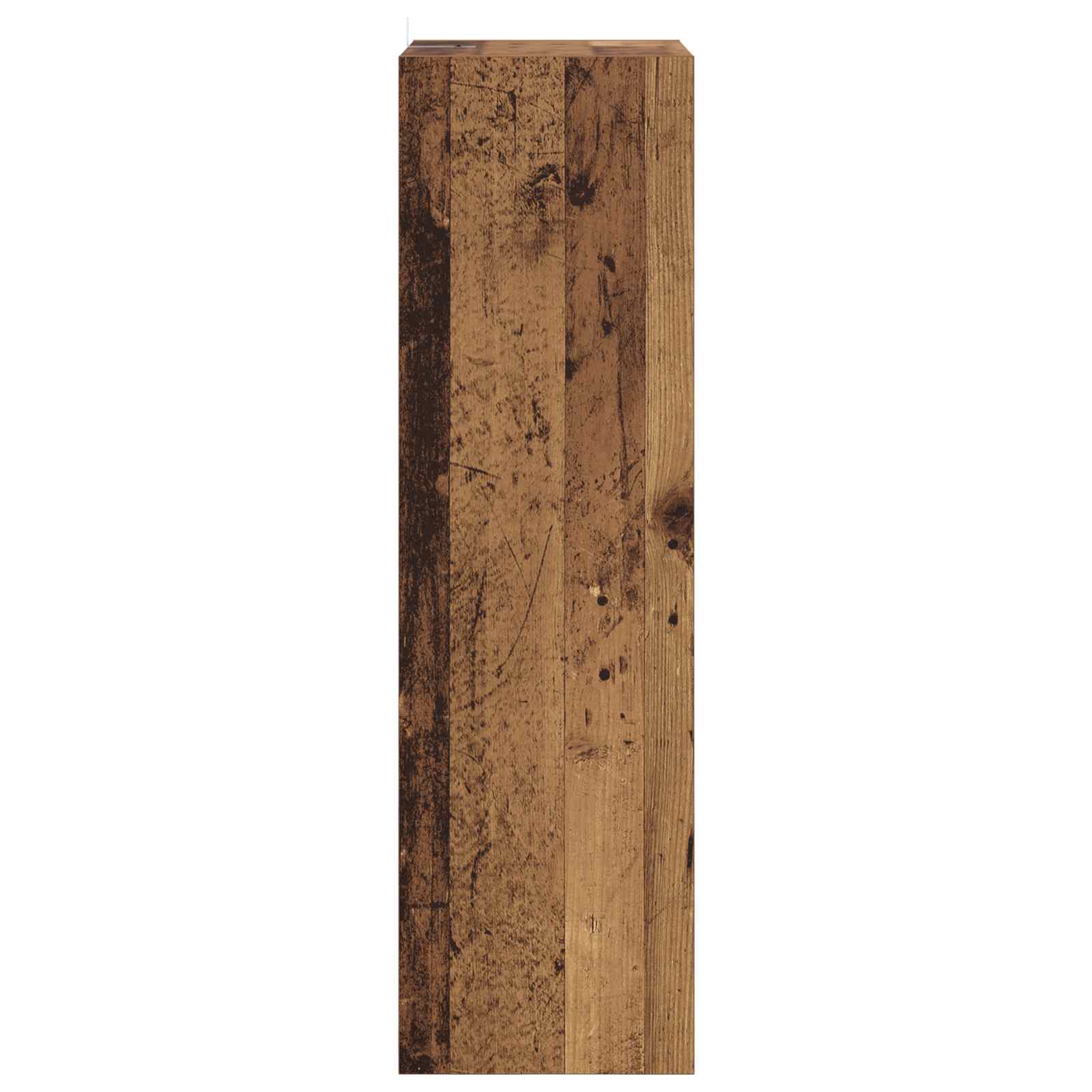 Knihovna 3 Úrovní 40 X 30 X 103 Cm Kompozitní Dřevo Staré Dřevo