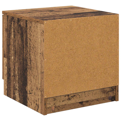 Zásuvka Pod Postel 2 Ks Staré Dřevo 40 X 39 X 40Cm