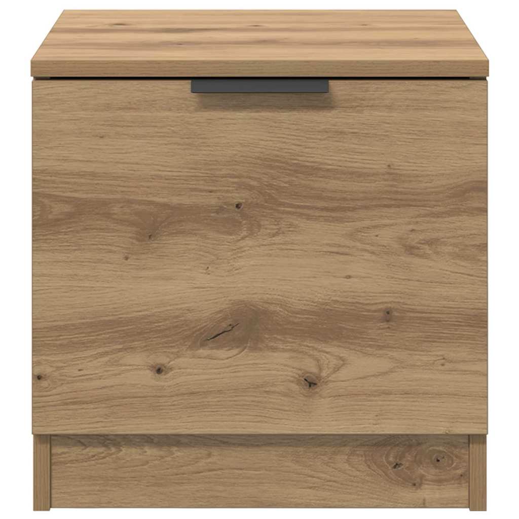 Zásuvka Pod Postel 2 Ks Artisanový Dub 40 X 39 X 40Cm