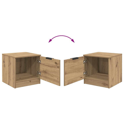 Zásuvka Pod Postel 2 Ks Artisanový Dub 40 X 39 X 40Cm
