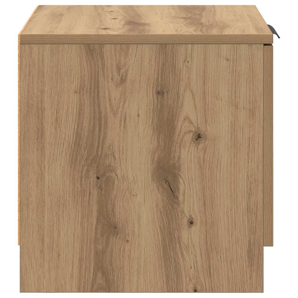 Zásuvka Pod Postel 2 Ks Artisanový Dub 40 X 39 X 40Cm