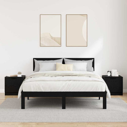 Zásuvka Pod Postel 2 Ks Černý Dub 40 X 39 X 40Cm