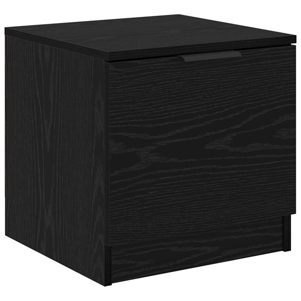Zásuvka Pod Postel 2 Ks Černý Dub 40 X 39 X 40Cm
