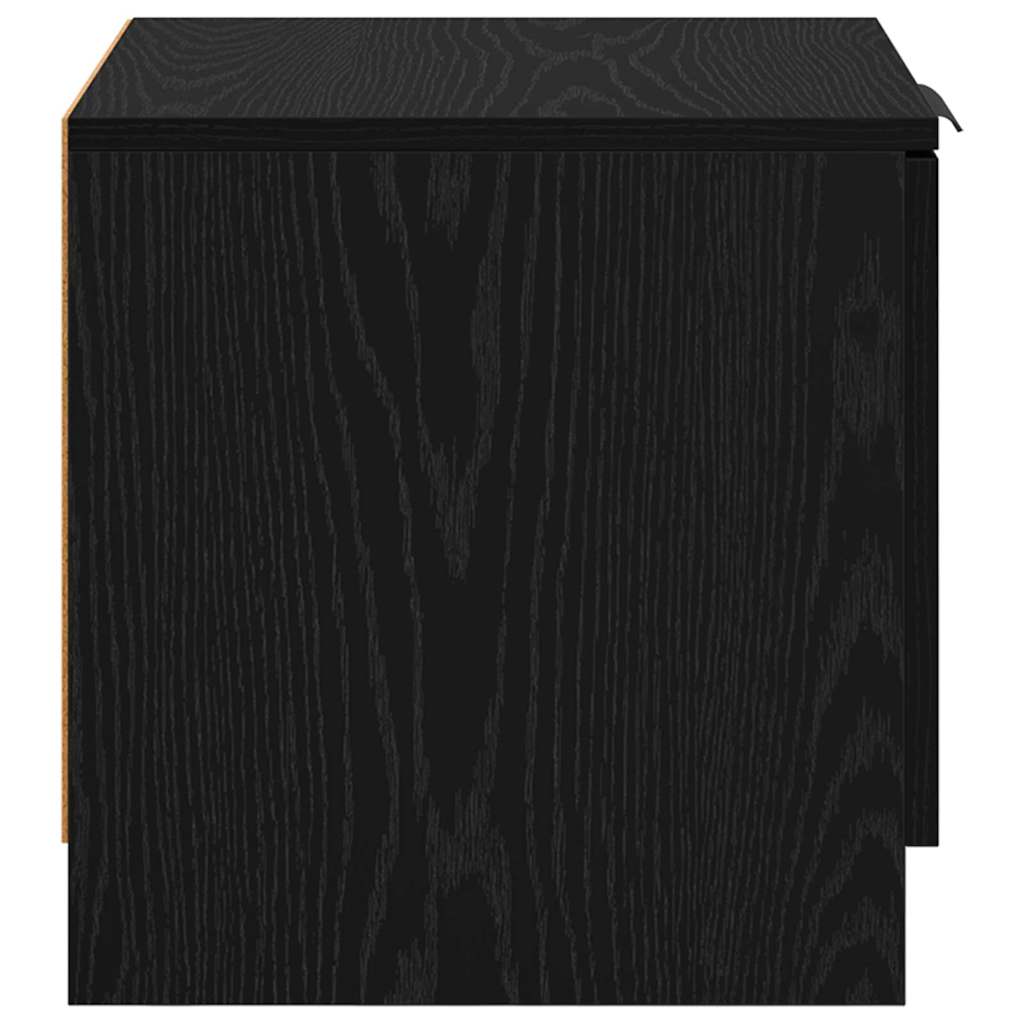 Zásuvka Pod Postel 2 Ks Černý Dub 40 X 39 X 40Cm