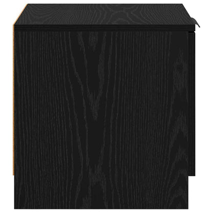 Zásuvka Pod Postel 2 Ks Černý Dub 40 X 39 X 40Cm