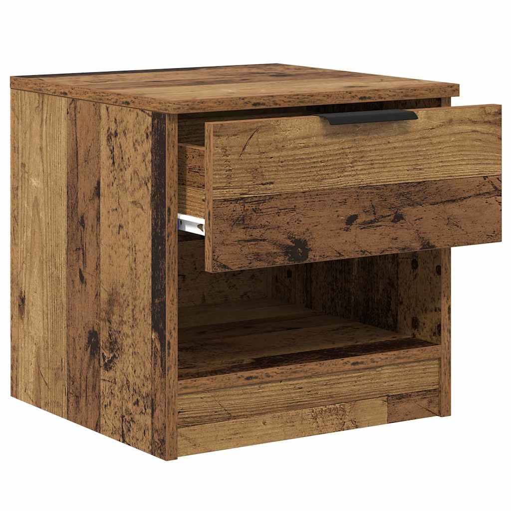 Zásuvka Pod Postel 2 Ks Staré Dřevo 40 X 39 X 40Cm