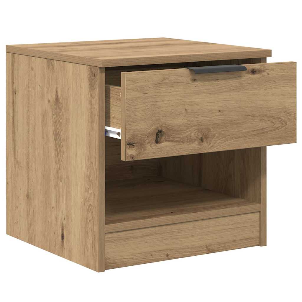 Zásuvka Pod Postel 2 Ks Artisanový Dub 40 X 39 X 40Cm