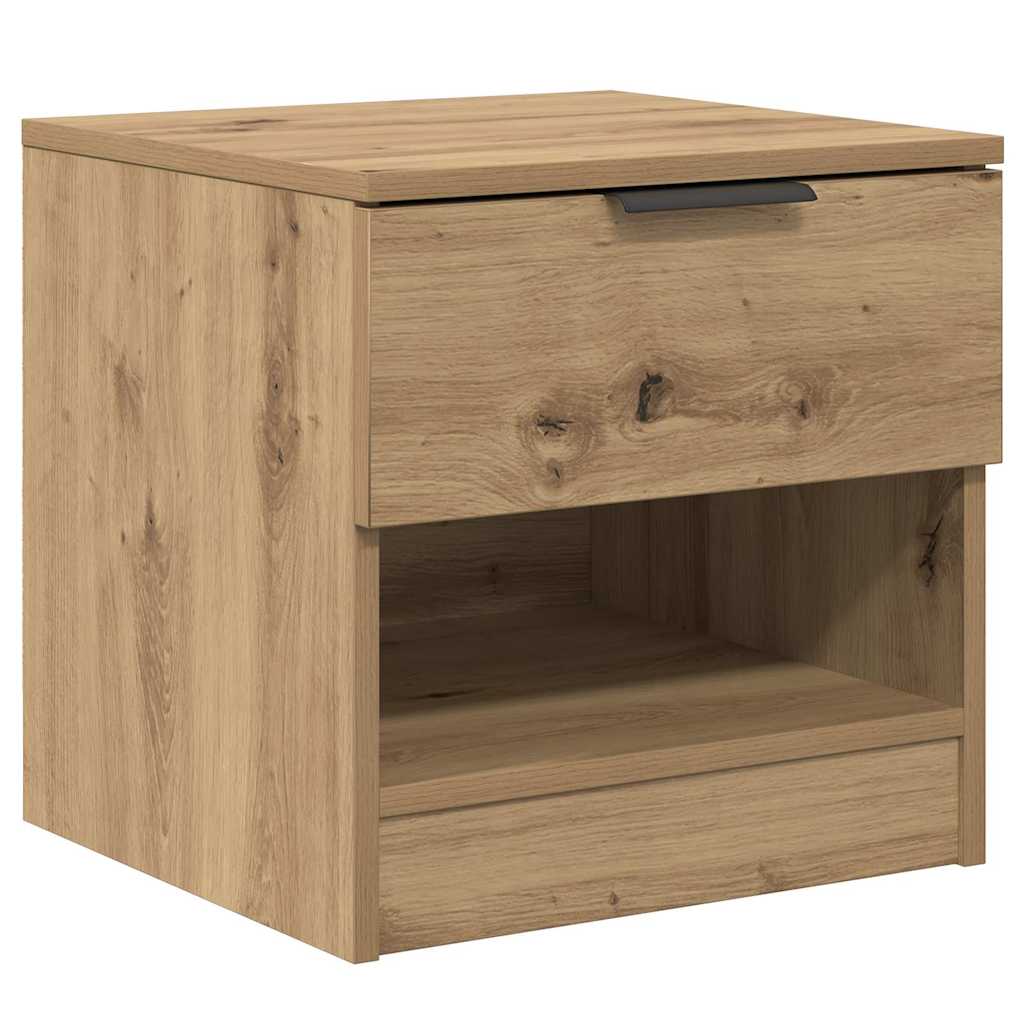 Zásuvka Pod Postel 2 Ks Artisanový Dub 40 X 39 X 40Cm
