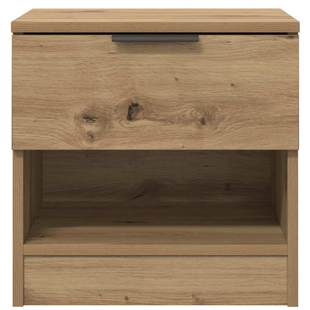 Zásuvka Pod Postel 2 Ks Artisanový Dub 40 X 39 X 40Cm