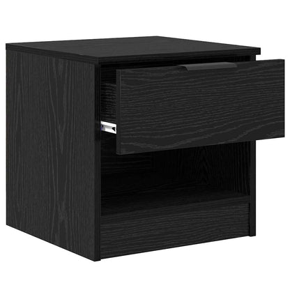 Zásuvka Pod Postel 2 Ks Černý Dub 40 X 39 X 40Cm