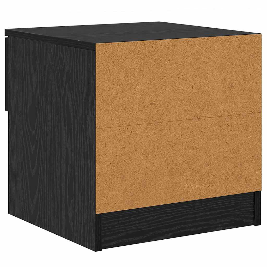 Zásuvka Pod Postel 2 Ks Černý Dub 40 X 39 X 40Cm