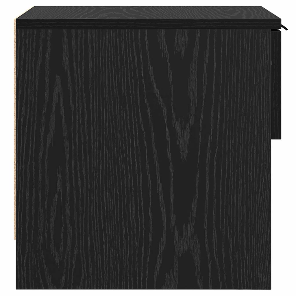 Zásuvka Pod Postel 2 Ks Černý Dub 40 X 39 X 40Cm