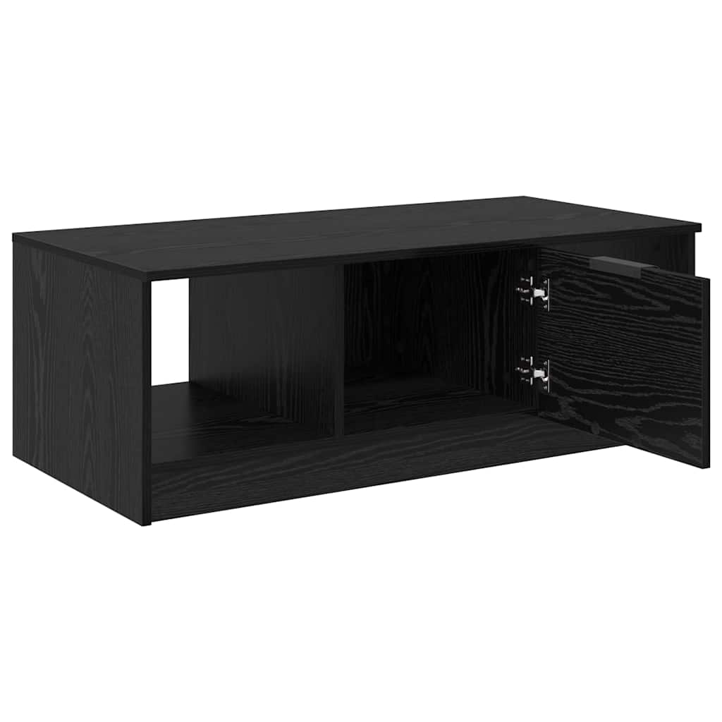 Konferenční Stolek Černý Dub 102 X 50 X 36 Cm Kompozitní Dřevo